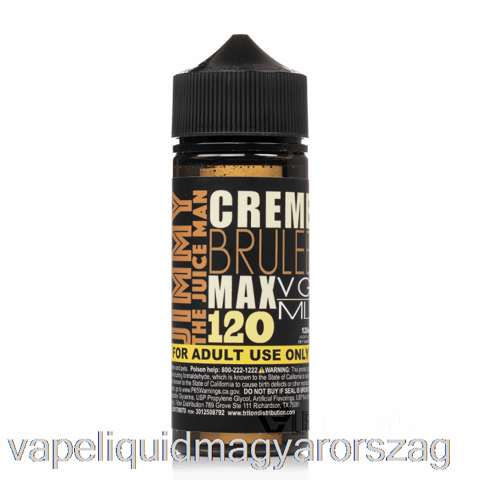 Creme Brulee - Jimmy The Juiceman - 120ml 6mg Vape Toll